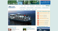 Desktop Screenshot of mekongdeltatourism.com